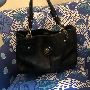 Like New Condition Black Coach shoulder bag